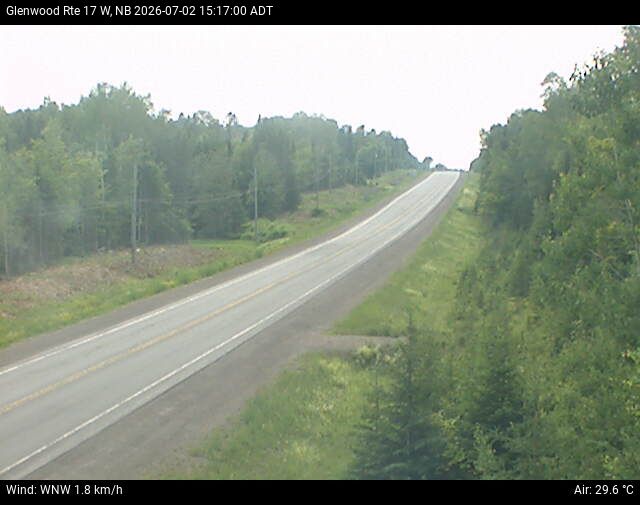 Web Cam image of Glenwood (NB Highway 17)