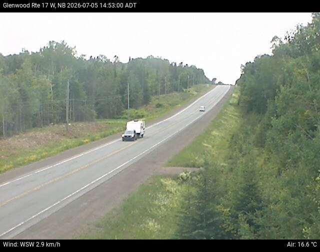 Web Cam image of Glenwood (NB Highway 17)