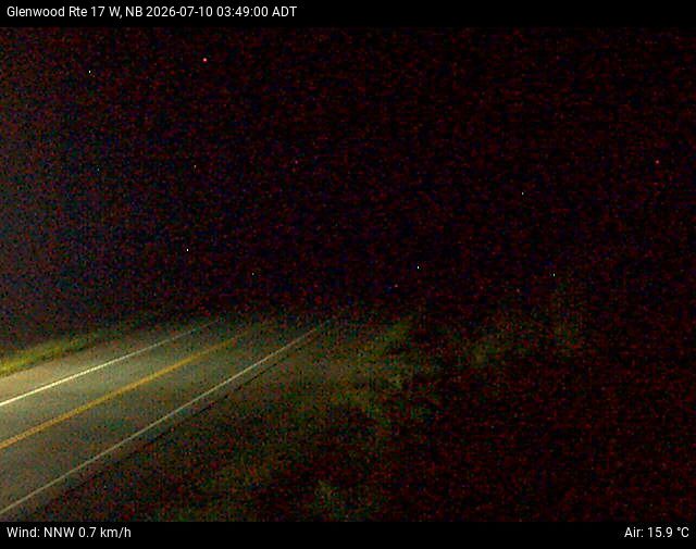 Web Cam image of Glenwood (NB Highway 17)
