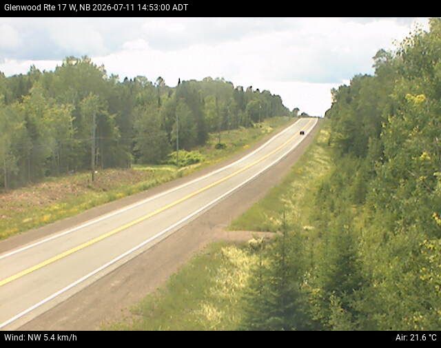 Web Cam image of Glenwood (NB Highway 17)