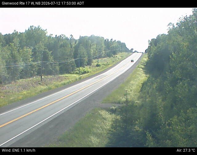 Web Cam image of Glenwood (NB Highway 17)