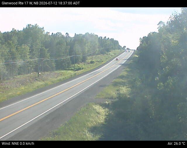 Web Cam image of Glenwood (NB Highway 17)
