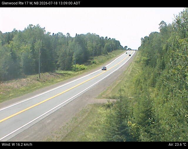 Web Cam image of Glenwood (NB Highway 17)