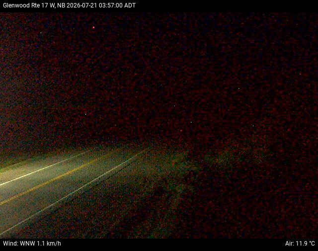 Web Cam image of Glenwood (NB Highway 17)