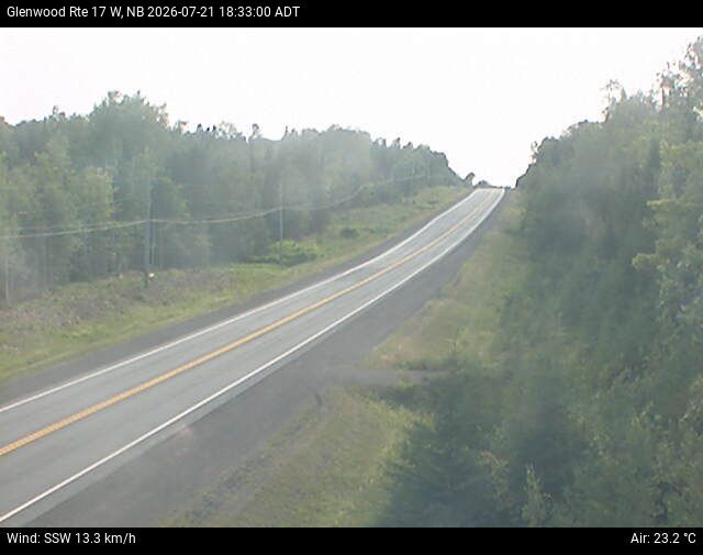 Web Cam image of Glenwood (NB Highway 17)