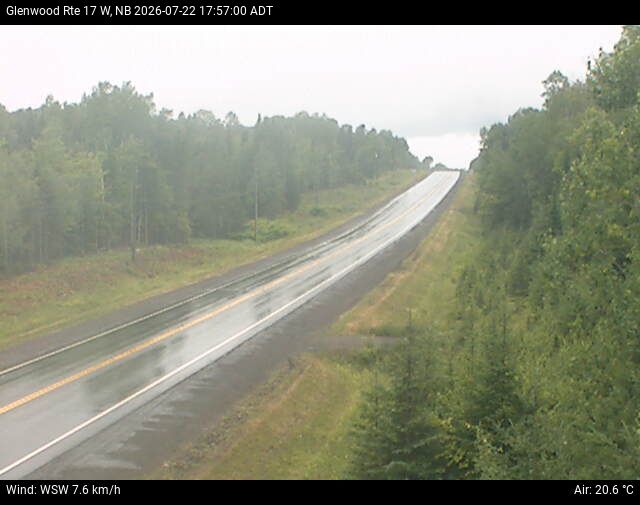 Web Cam image of Glenwood (NB Highway 17)