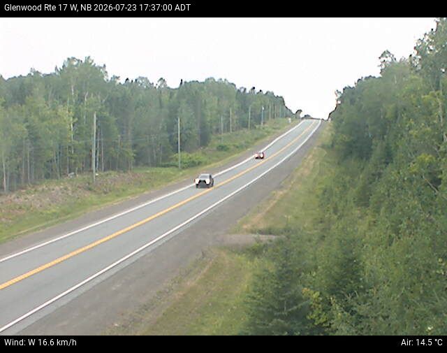 Web Cam image of Glenwood (NB Highway 17)