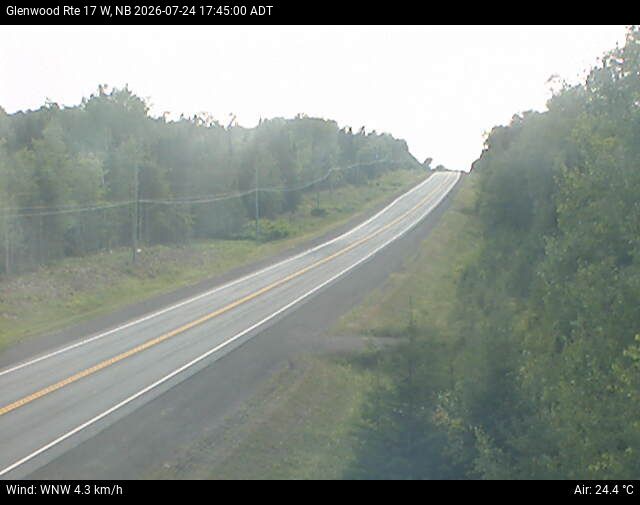 Web Cam image of Glenwood (NB Highway 17)