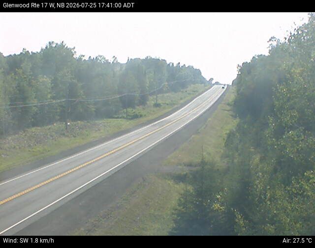Web Cam image of Glenwood (NB Highway 17)