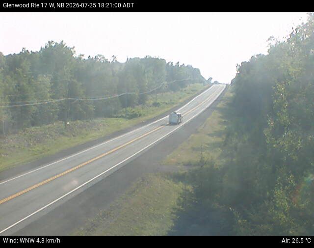 Web Cam image of Glenwood (NB Highway 17)