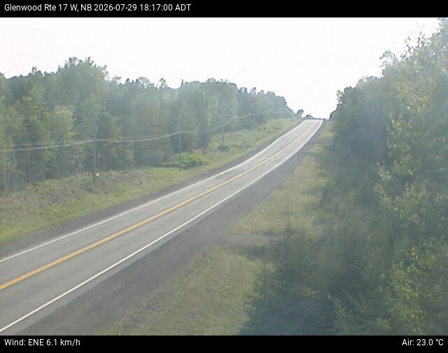 Web Cam image of Glenwood (NB Highway 17)