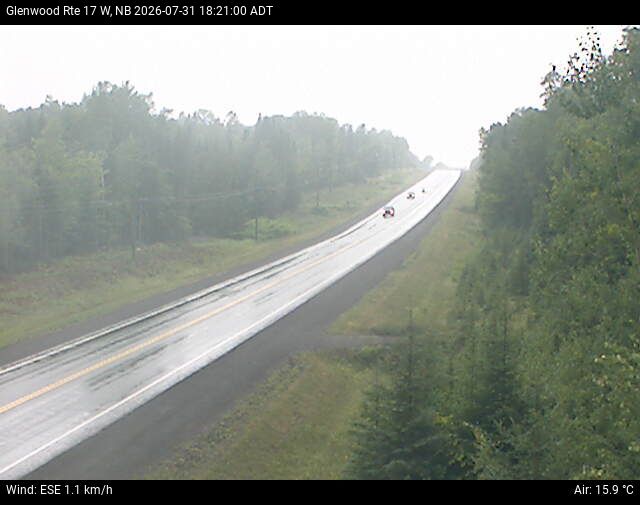 Web Cam image of Glenwood (NB Highway 17)