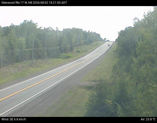 Web Cam image of Glenwood (NB Highway 17)