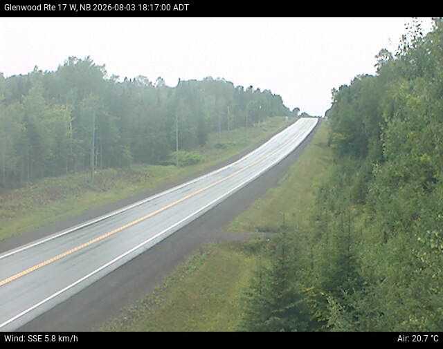Web Cam image of Glenwood (NB Highway 17)