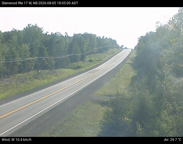 Web Cam image of Glenwood (NB Highway 17)
