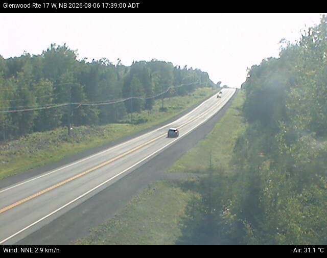 Web Cam image of Glenwood (NB Highway 17)