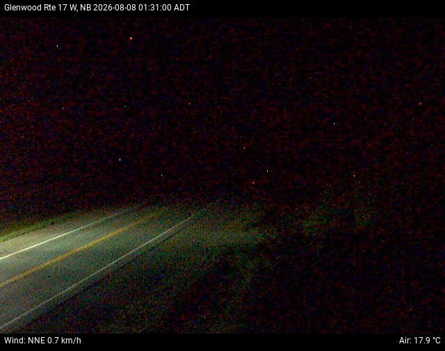 Web Cam image of Glenwood (NB Highway 17)