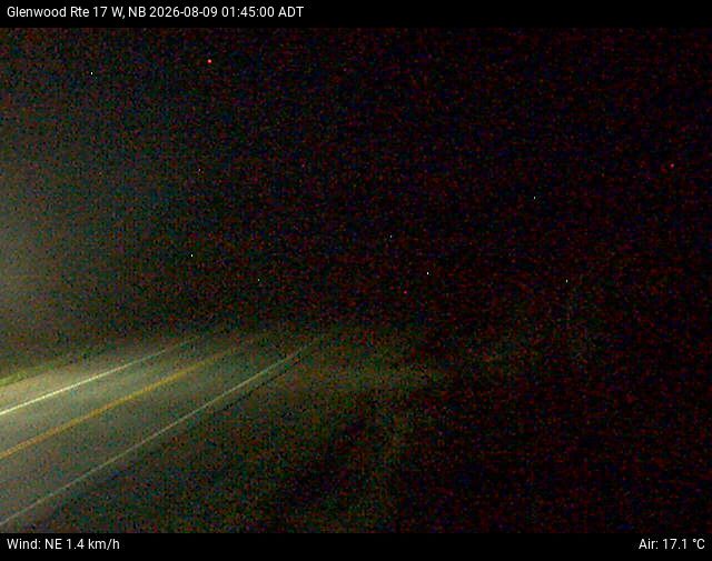 Web Cam image of Glenwood (NB Highway 17)