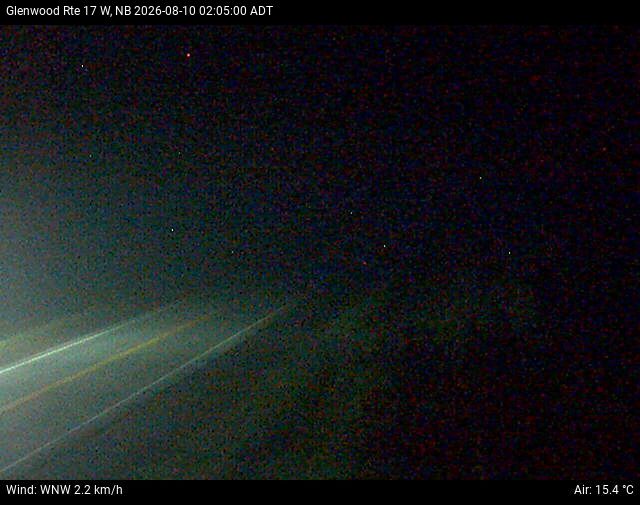 Web Cam image of Glenwood (NB Highway 17)