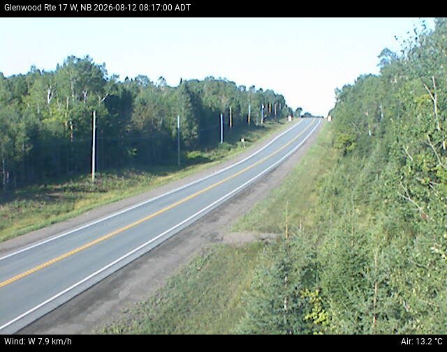 Web Cam image of Glenwood (NB Highway 17)