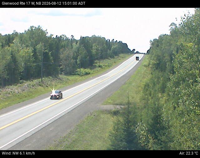 Web Cam image of Glenwood (NB Highway 17)