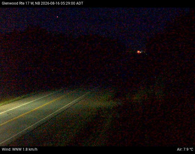 Web Cam image of Glenwood (NB Highway 17)