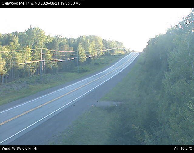 Web Cam image of Glenwood (NB Highway 17)