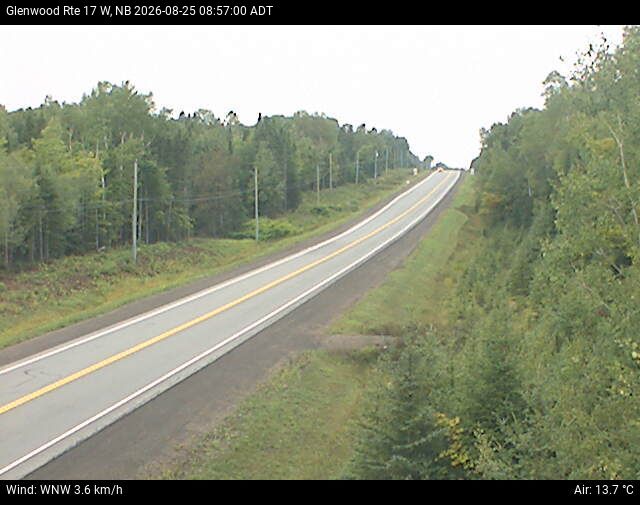 Web Cam image of Glenwood (NB Highway 17)