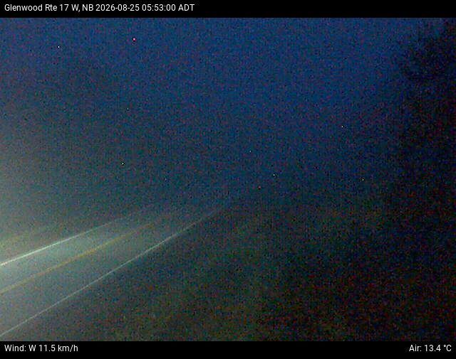 Web Cam image of Glenwood (NB Highway 17)