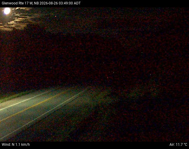 Web Cam image of Glenwood (NB Highway 17)