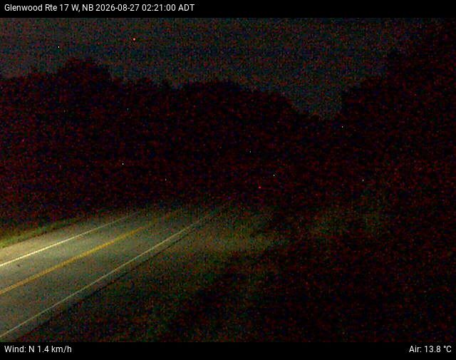 Web Cam image of Glenwood (NB Highway 17)