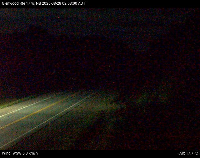 Web Cam image of Glenwood (NB Highway 17)
