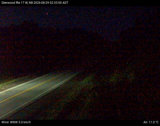 Web Cam image of Glenwood (NB Highway 17)