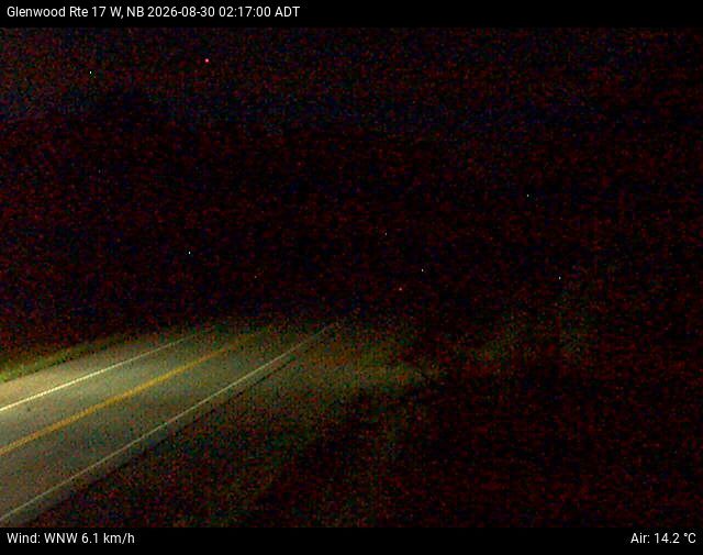 Web Cam image of Glenwood (NB Highway 17)