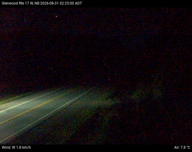 Web Cam image of Glenwood (NB Highway 17)