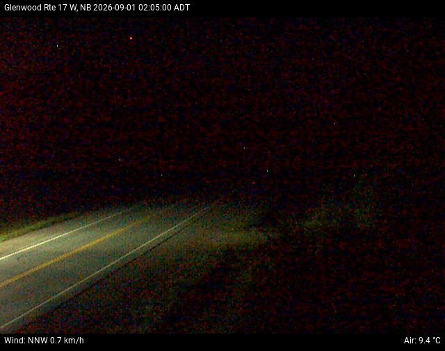 Web Cam image of Glenwood (NB Highway 17)