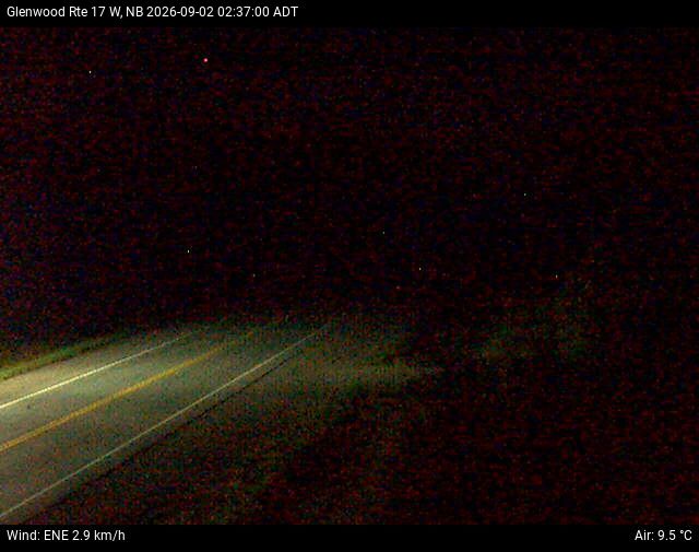 Web Cam image of Glenwood (NB Highway 17)
