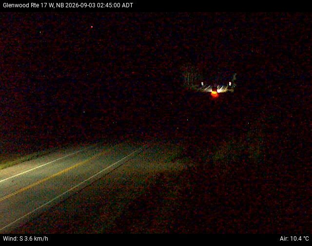 Web Cam image of Glenwood (NB Highway 17)