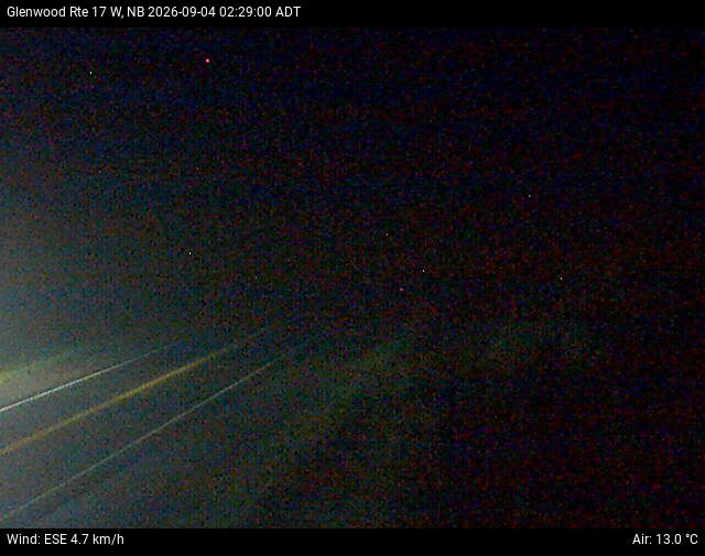 Web Cam image of Glenwood (NB Highway 17)