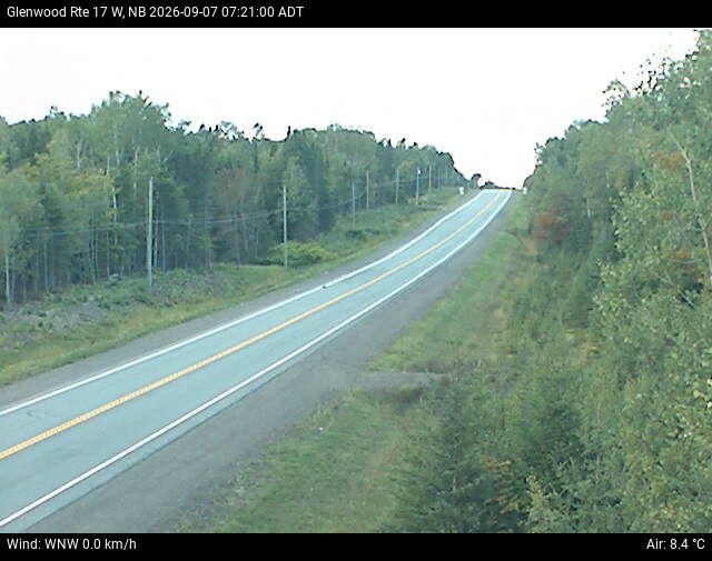 Web Cam image of Glenwood (NB Highway 17)