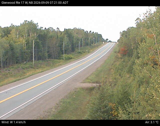 Web Cam image of Glenwood (NB Highway 17)