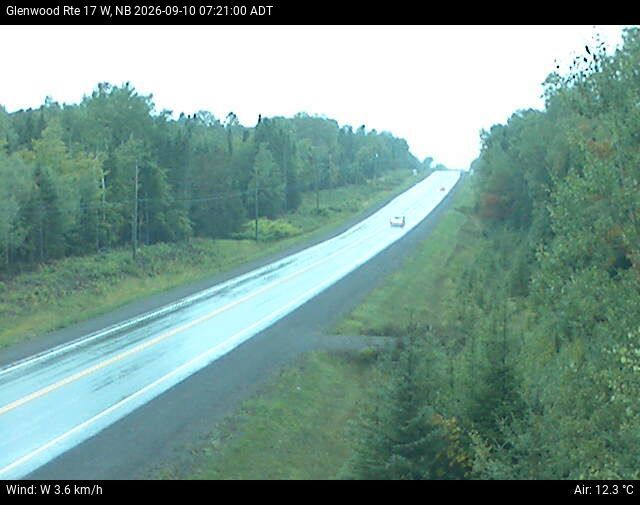 Web Cam image of Glenwood (NB Highway 17)