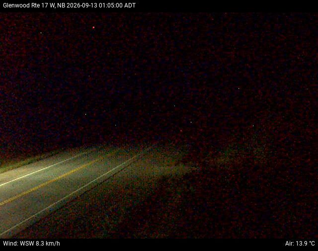 Web Cam image of Glenwood (NB Highway 17)