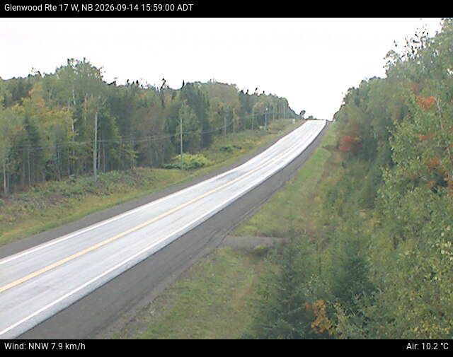 Web Cam image of Glenwood (NB Highway 17)
