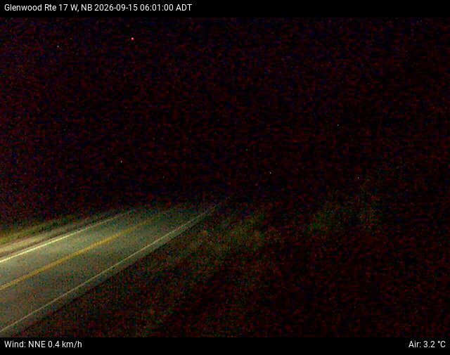 Web Cam image of Glenwood (NB Highway 17)