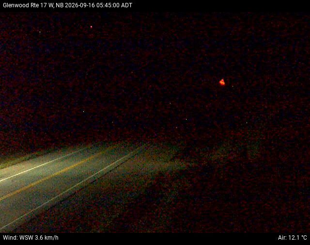 Web Cam image of Glenwood (NB Highway 17)