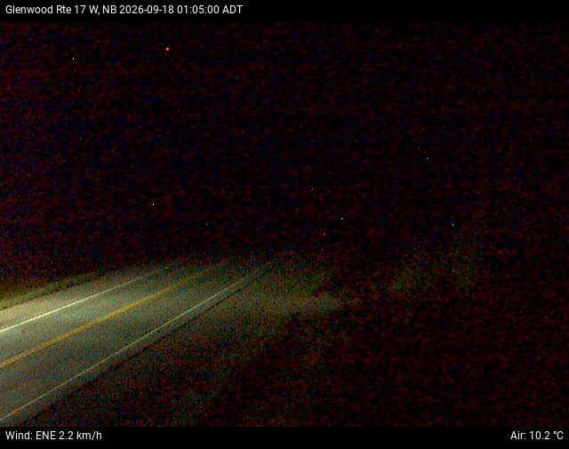 Web Cam image of Glenwood (NB Highway 17)