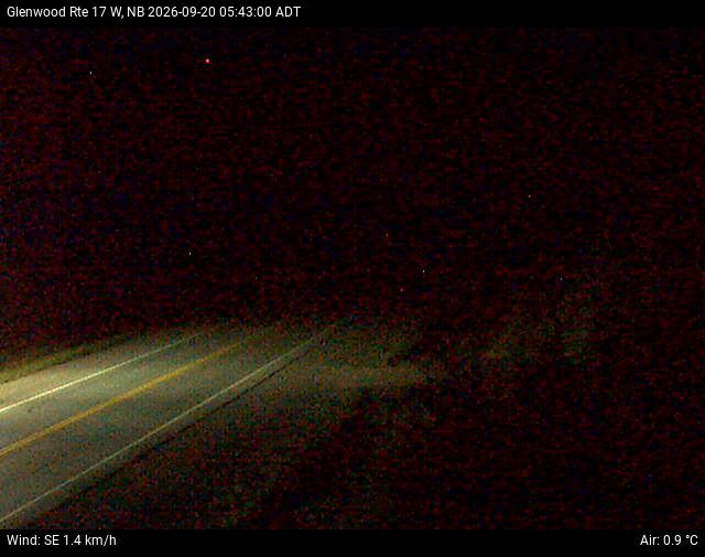 Web Cam image of Glenwood (NB Highway 17)