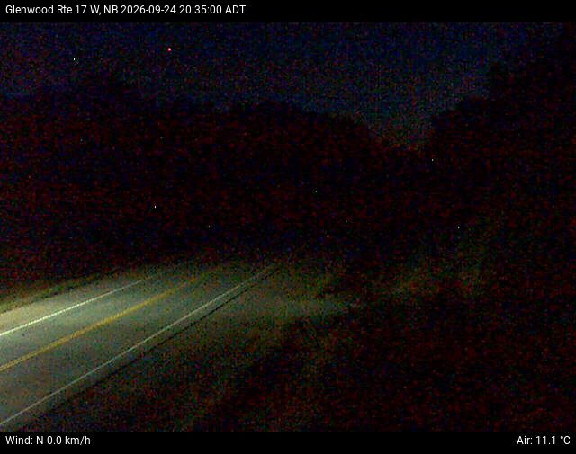 Web Cam image of Glenwood (NB Highway 17)