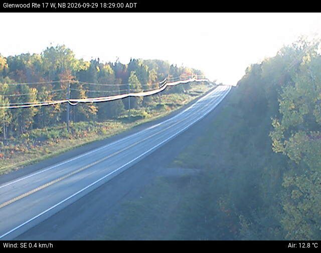 Web Cam image of Glenwood (NB Highway 17)